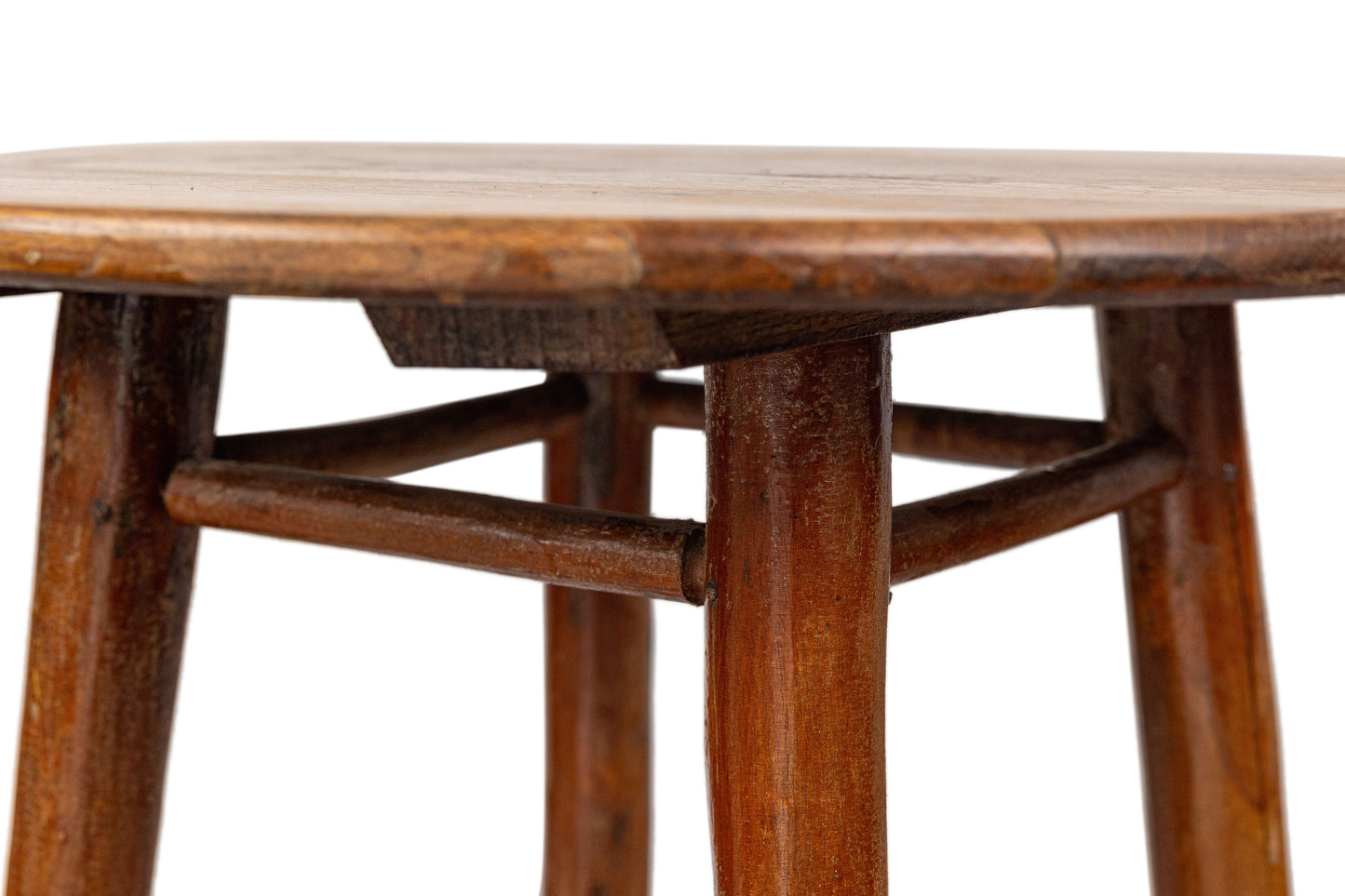 Vintage Rustic Round Table