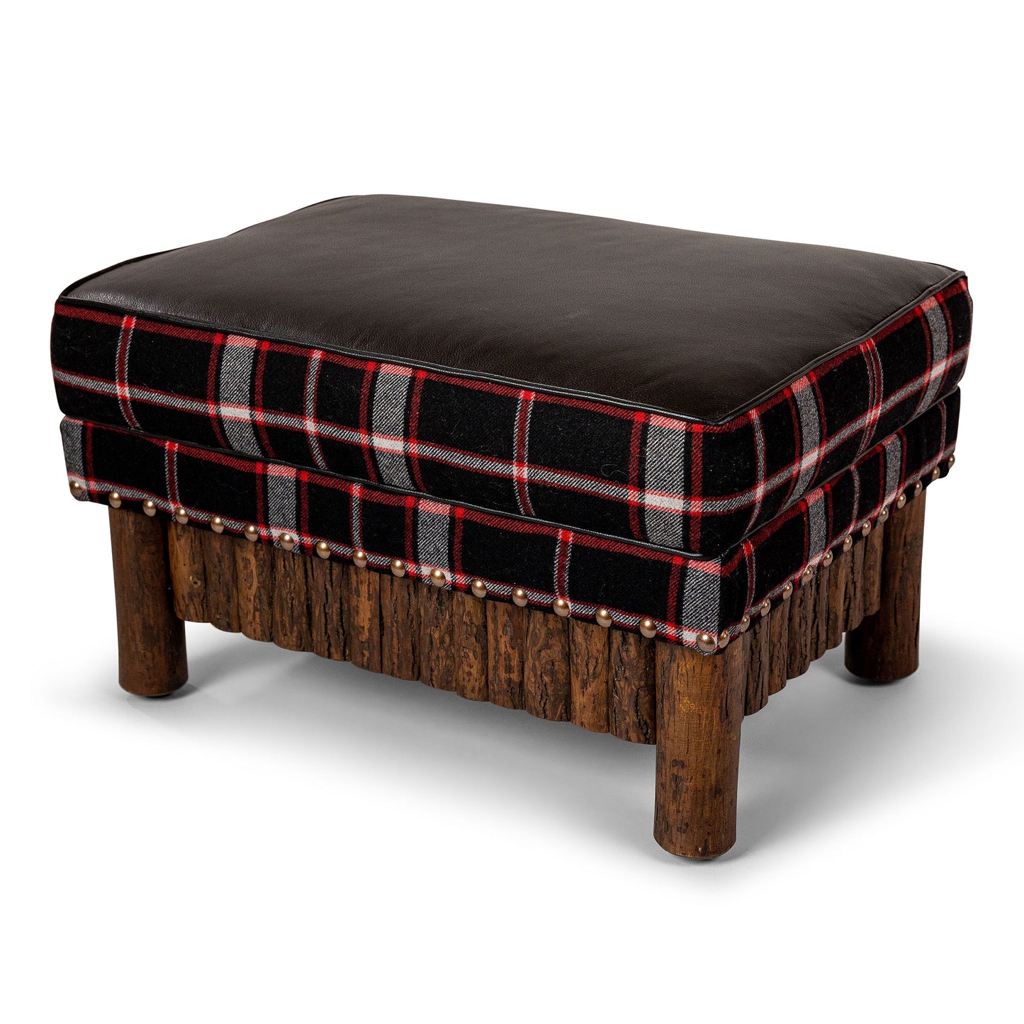 Old Hickory Cody Club Ottoman