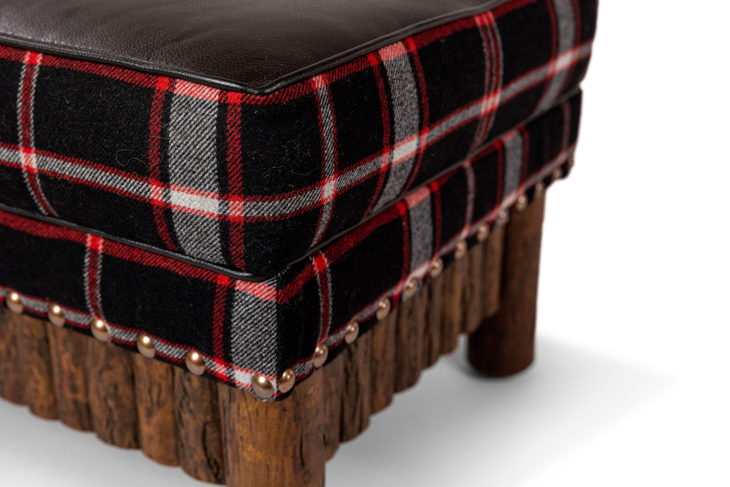 Old Hickory Cody Club Ottoman