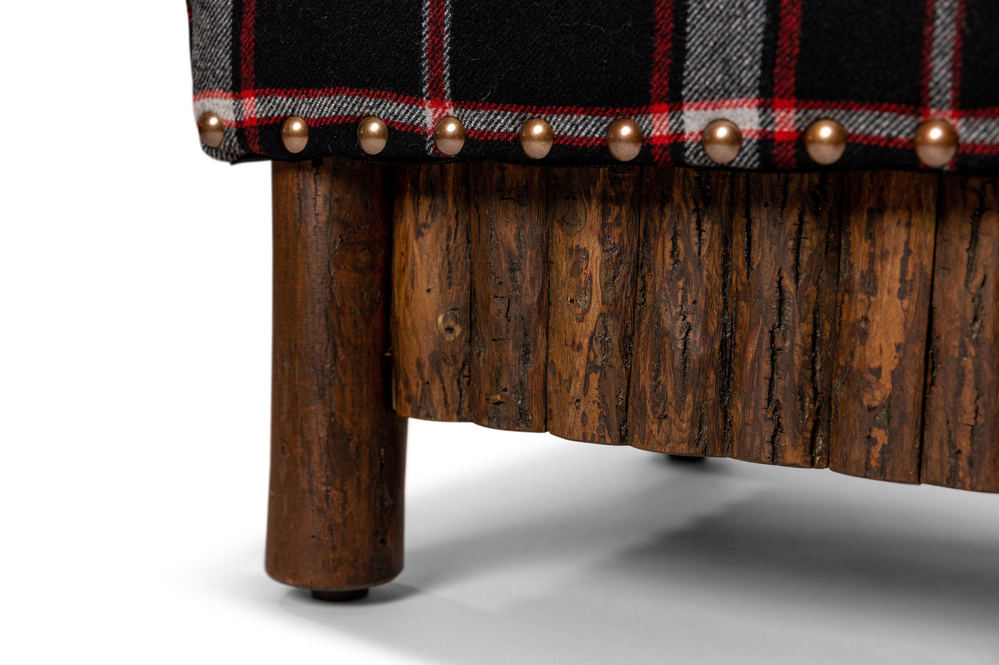 Old Hickory Cody Club Ottoman