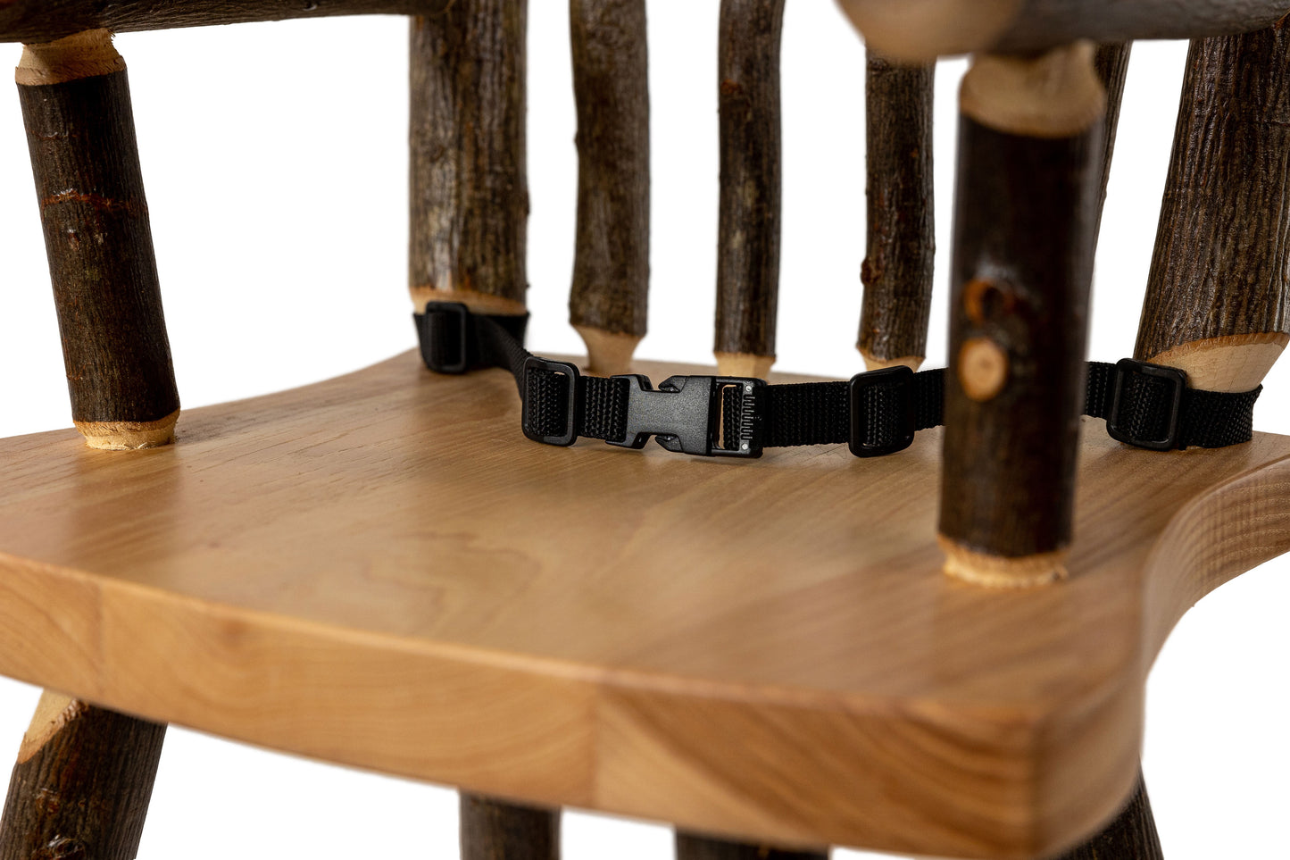 Wooden Hickory High Chair