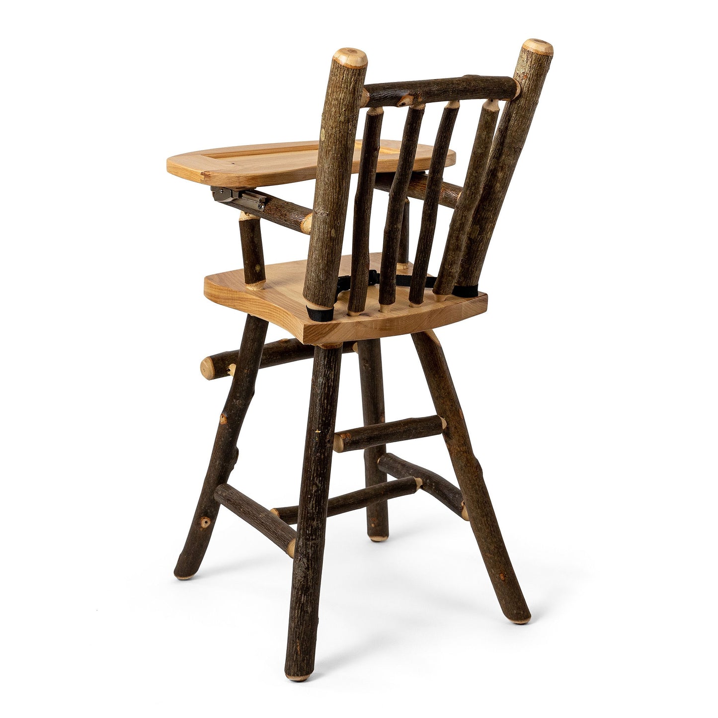 Wooden Hickory High Chair
