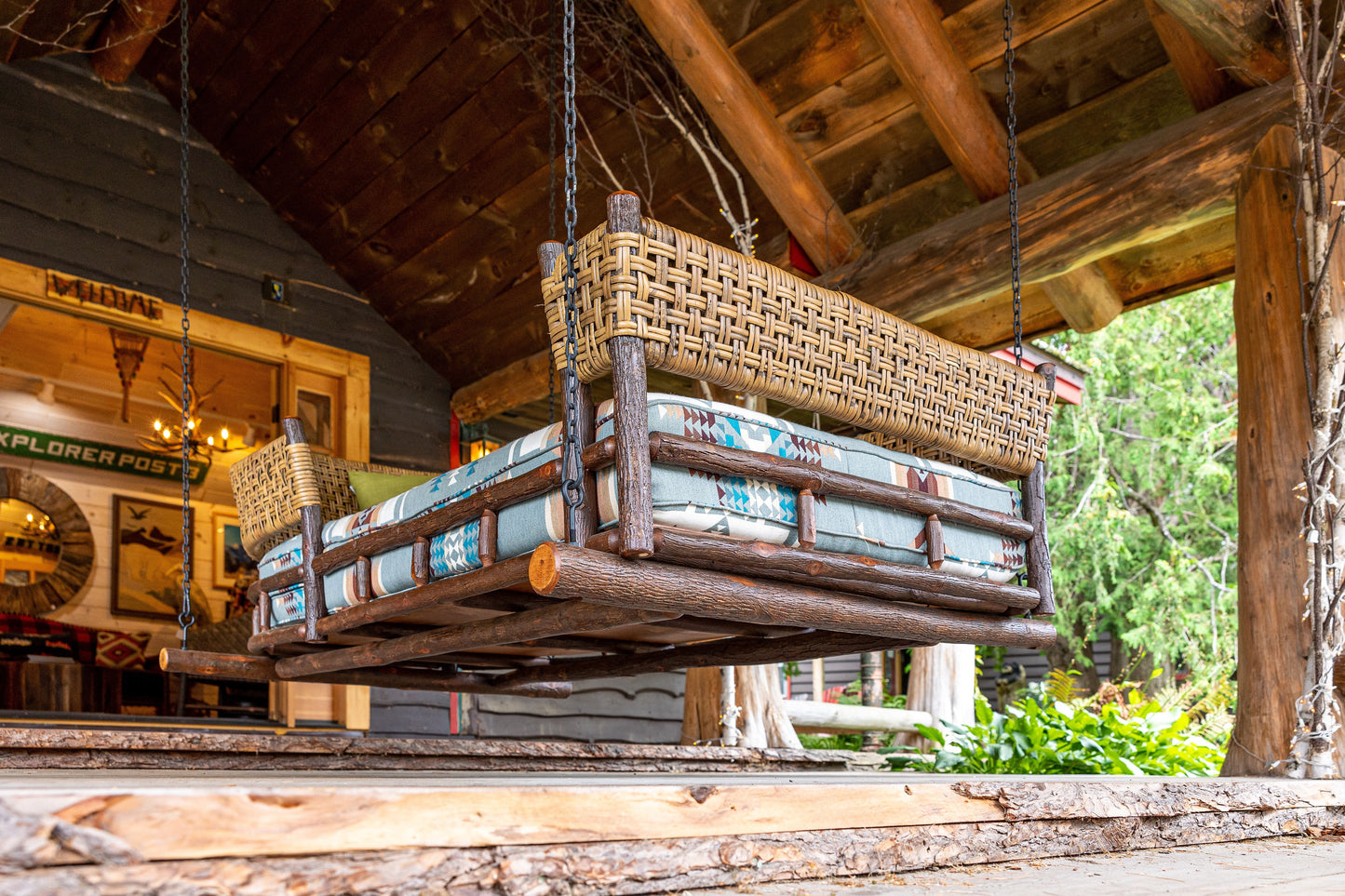 Old Hickory Broadview Swinging Bed