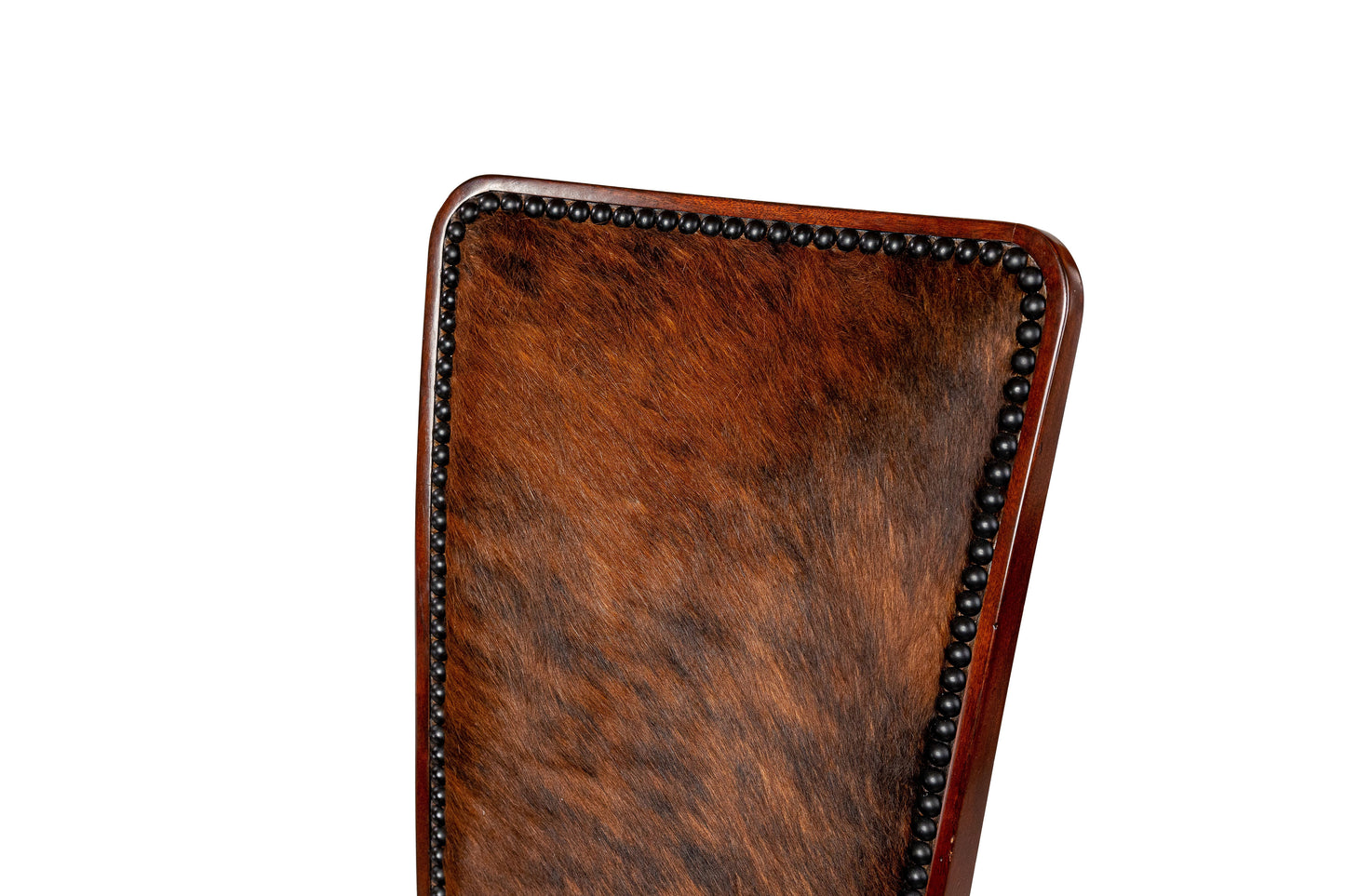Theodore Alexander All Hide High Back Side Chair "The Sweep"
