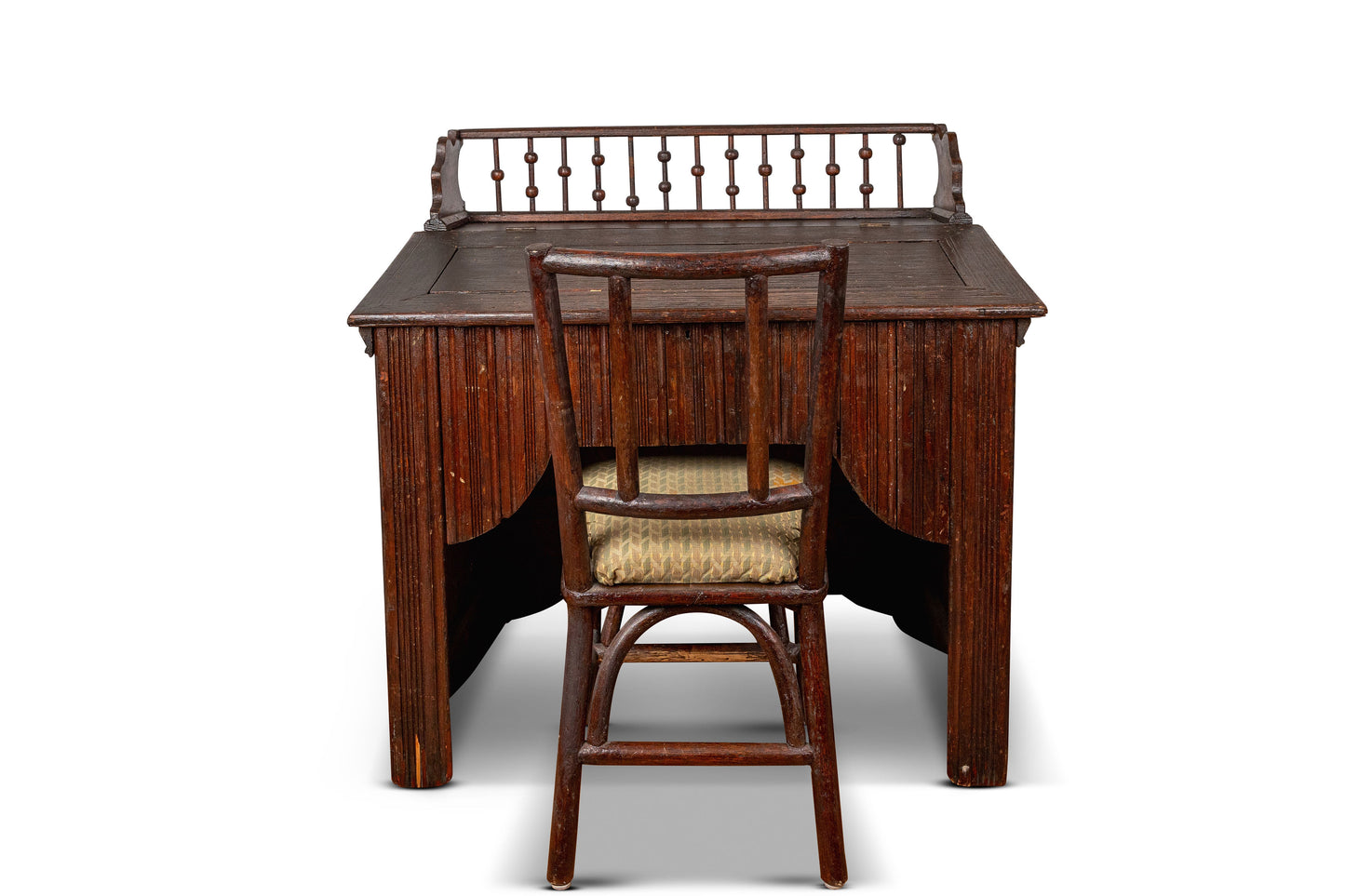 Antique Rustic Desk Chair