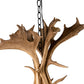 Fallow Deer Chandelier Large Six Light