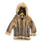 Vintage Jonas Brothers Fur Coat / Jacket With Hood