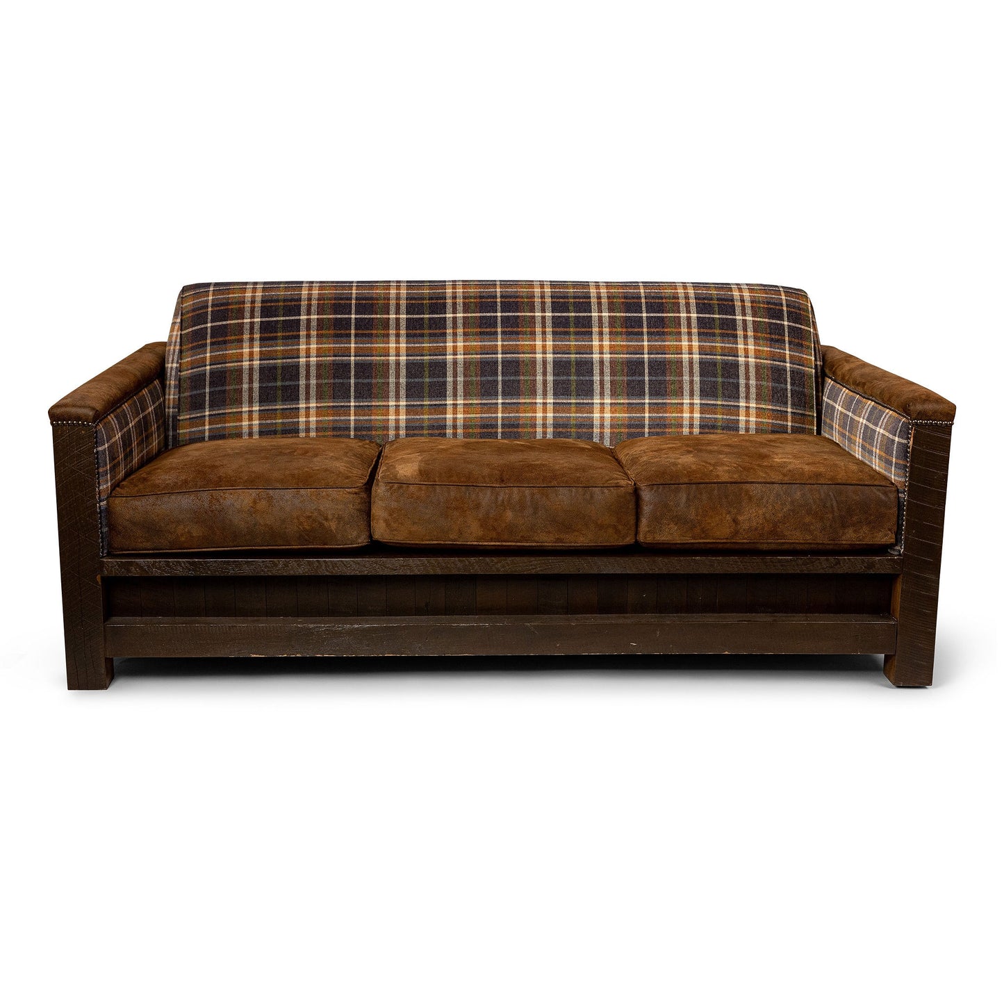 Old Hickory Urban Timber Sofa with Durango Bourbon Seat