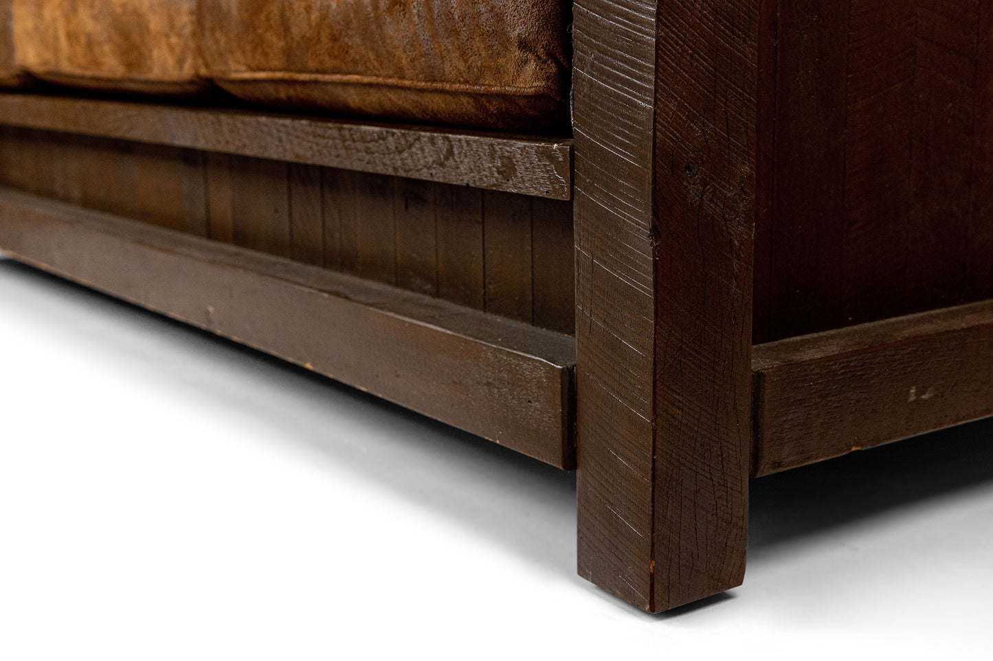 Old Hickory Urban Timber Sofa with Durango Bourbon Seat