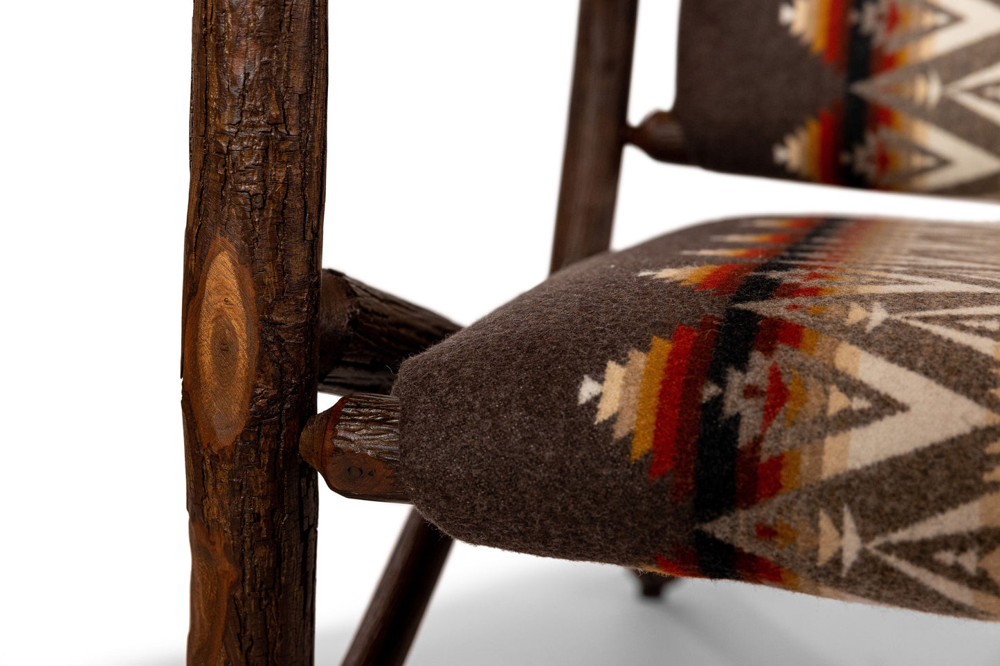 Old Hickory Leanback Chair