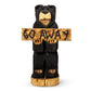 Two Foot Chainsaw Welcome Bear