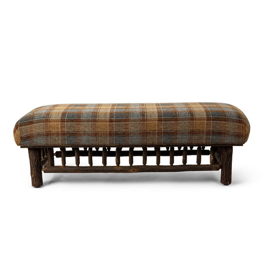 Custom Grove Park Double Ottoman