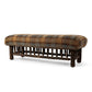 Custom Grove Park Double Ottoman