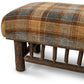 Custom Grove Park Double Ottoman
