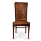 Theodore Alexander All Hide High Back Side Chair "The Sweep"