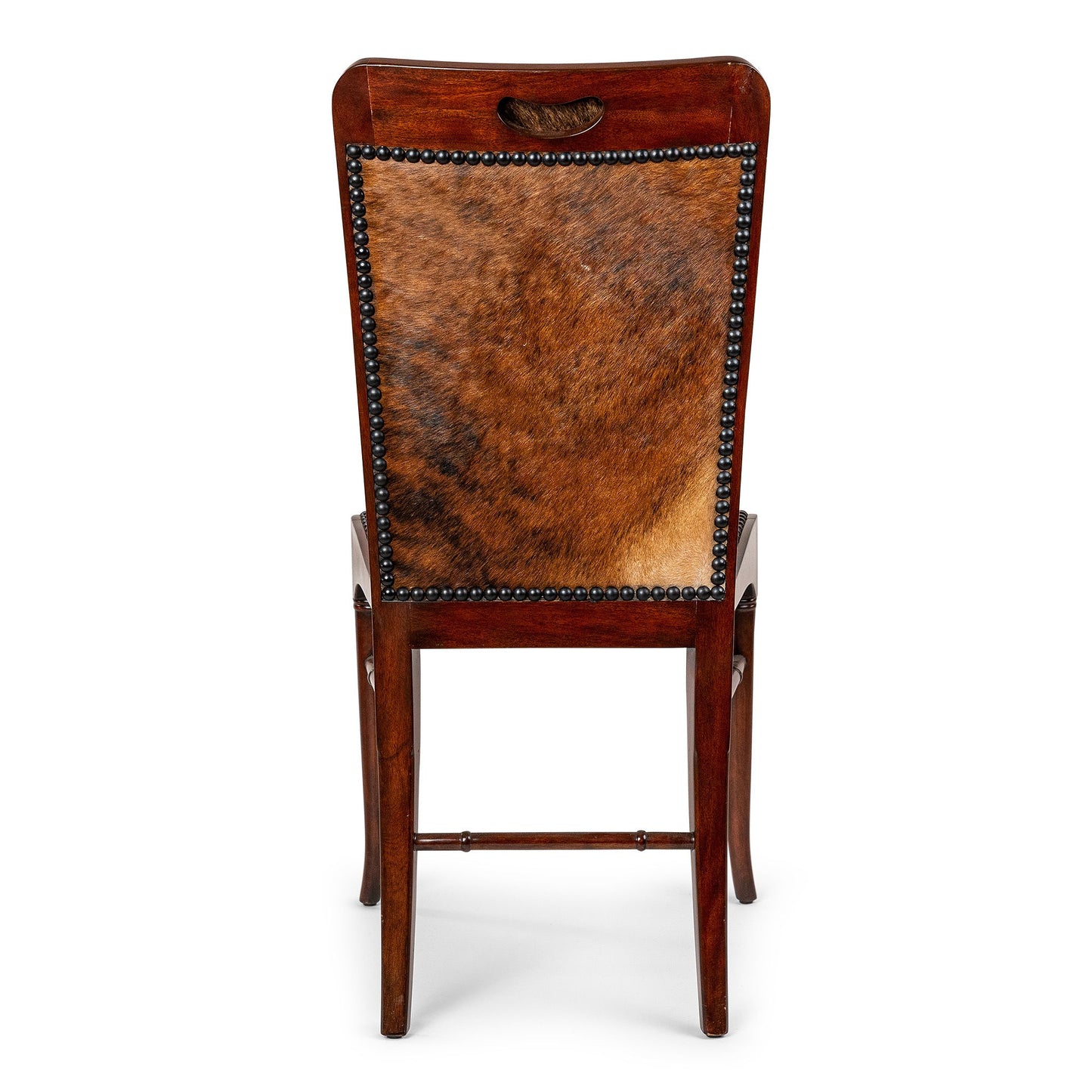 Theodore Alexander All Hide High Back Side Chair "The Sweep"