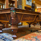 Antique 9' Brunswick Balke Collender Company Pool Table Circa 1884 "Nonpareil Novelty"